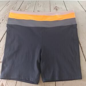 Love & Sports Bike Shorts Gray Size XL (16-18)